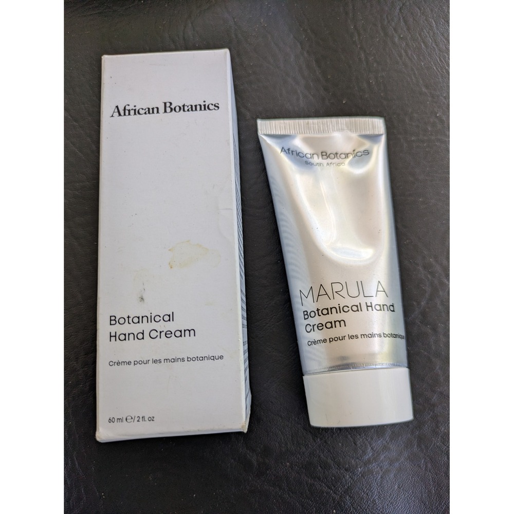 African Botanics Marula Botanical Hand Cream 60ml 2oz Anti-Aging Vegan New